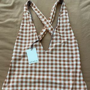 NWT acacia nova one piece